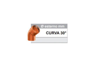 Curva 30°-Stabiplastic-Tubiplast